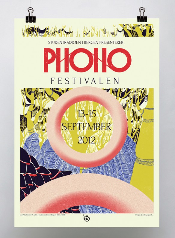 promo poster for phonofestivalen