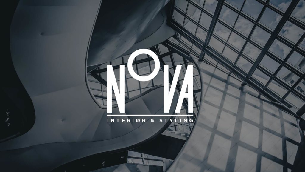 Logo for interior decorator NOVA